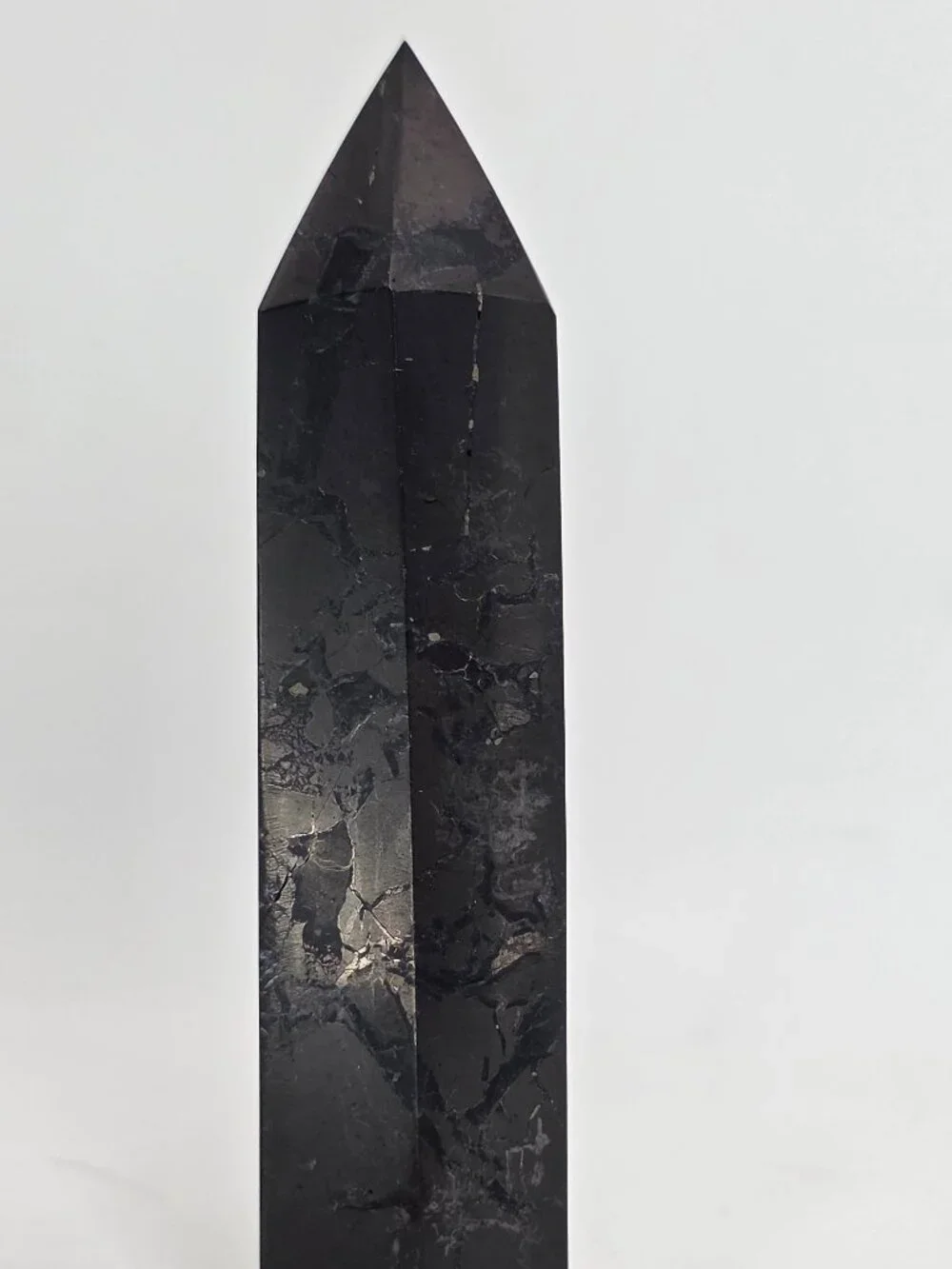Shungite Tower Midnight Shield (3.34 in, 52 g)